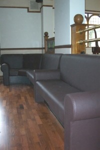 Leather seating